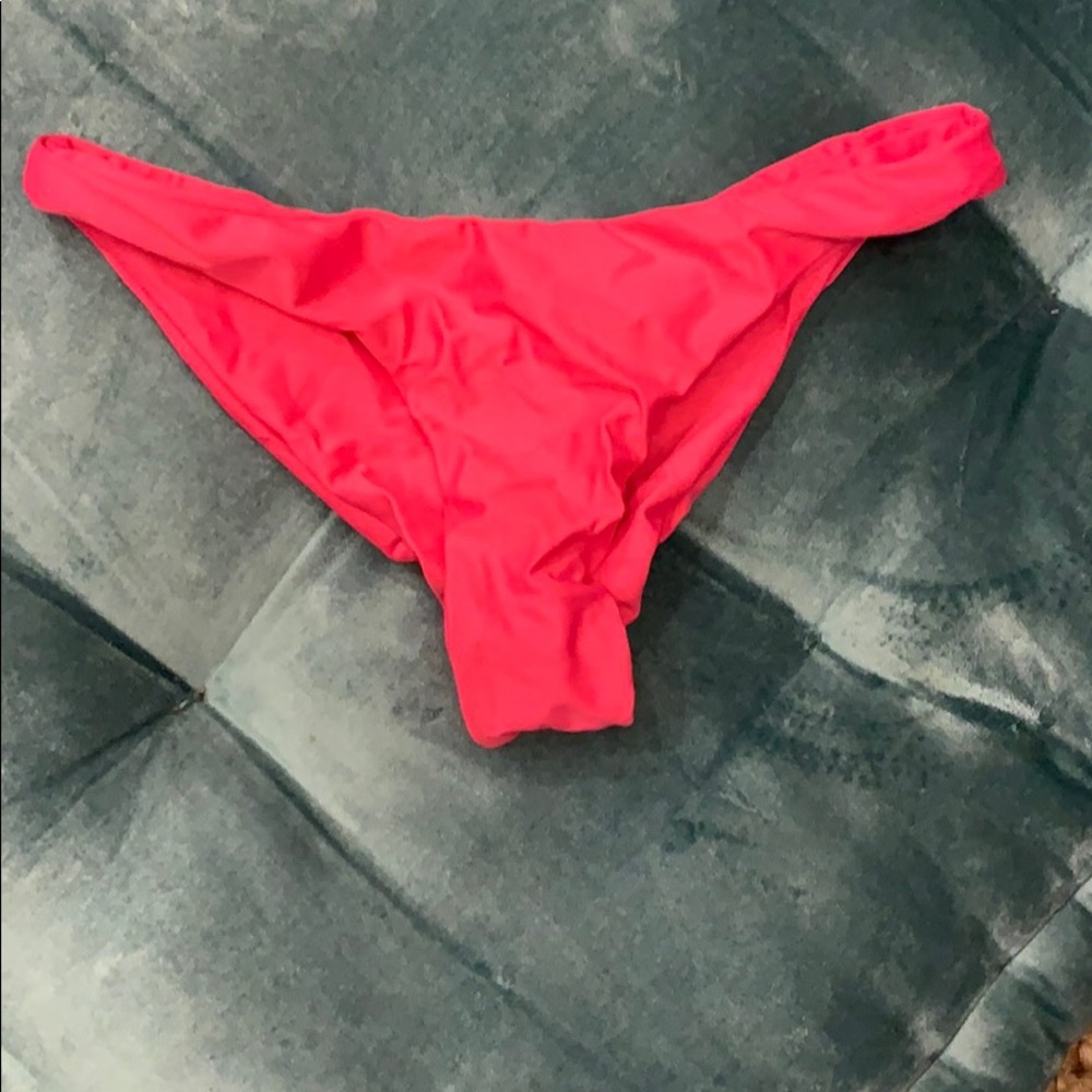 Hot pink beach bunny scrunch butt